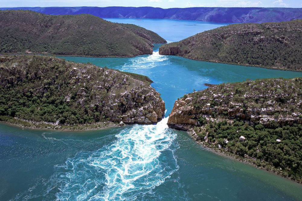 Horizontal Waterfalls in Australia